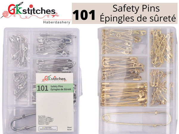 101 Safety Pins - Gkstitches