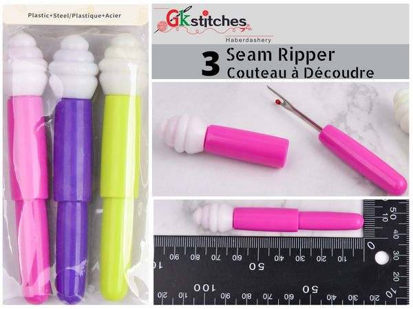 3 Seam Ripper - Gkstitches