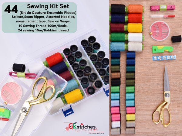 Sewing Set (44 Pieces ) - Gkstitches