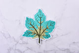 Leaf Pattern (1 Pieces Pack) Iron on , Sew on, Embroidered patches. - Gkstitches