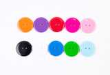 One color Two Hole Buttons pack - Gkstitches