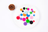 One color Two Hole Buttons pack - Gkstitches