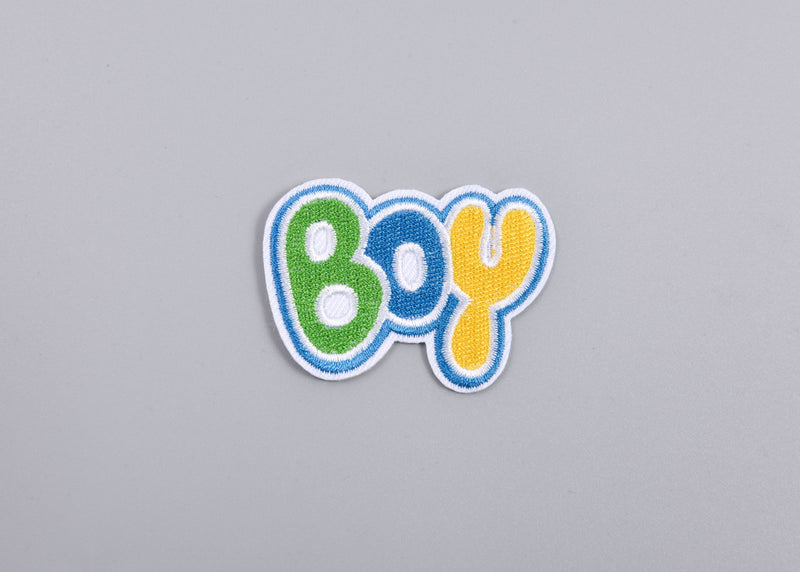 Boy & Girl Patches on Iron (1 Piece per Pack) - Gkstitches