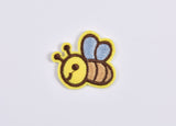 Bee Patches on Iron (2 Piece per Pack) - Gkstitches