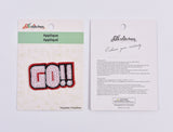 Go Sequin embroidery iron on patches ( 1 piece per pack) - Gkstitches