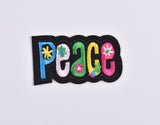Peace Embroidery Iron on Patch - Gkstitches