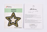 Star Embroidery (1 Piece Pack) Iron on , Sew on, Embroidered patches. - Gkstitches