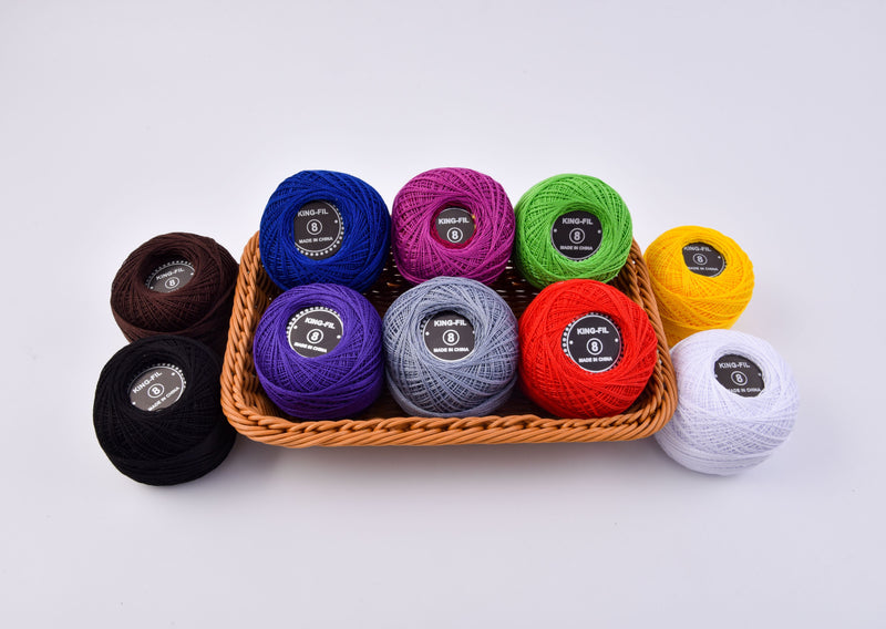 100% Cotton Embroidery Thread Pack - Gkstitches