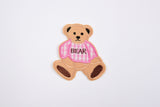 Teddy Bear Patch (2 Pieces Pack) Iron on , Sew on, Embroidered patches. - GK- 50 - Gkstitches