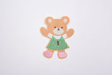 Teddy Bear Patch (2 Pieces Pack) Iron on , Sew on, Embroidered patches. - Gkstitches