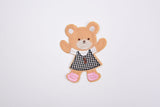 Teddy Bear Patch (2 Pieces Pack) Iron on , Sew on, Embroidered patches. - Gkstitches