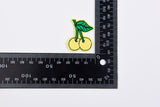 Cherry High-quality Patch (2 Pieces Pack) Sew on, Embroidered patches. - Gkstitches