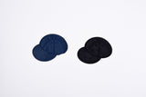 Solid Denim Cap Patch (2 Pieces Pack) Iron on , Sew on, Embroidered patches. - Gkstitches
