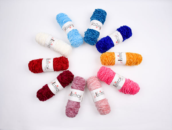 Velvet Luscious Yarn - Gkstitches