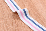 ( 2 Meters Pack ) Decorative Elastic Trim with Lace Edging - Scallop Edging, Bra, Underwear Clothing Accessories - Gkstitches