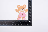 Teddy Bear Patch (2 Pieces Pack) Iron on , Sew on, Embroidered patches. - Gkstitches
