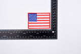 American Flag Patch - United States of America Patch (2 Pieces Pack) Iron on , Sew on, Embroidered patches. - GK- 49 - Gkstitches