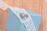 ( 2 Meters Pack ) Decorative Elastic Trim with Lace Edging - Scallop Edging, Bra, Underwear Clothing Accessories - Gkstitches