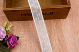 ( 2 Meters Pack ) Decorative Elastic Trim with Lace Edging - Scallop Edging, Bra, Underwear Clothing Accessories - Gkstitches