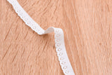 ( 2 Meters Pack ) Decorative Elastic Trim with Lace Edging - Scallop Edging, Bra, Underwear Clothing Accessories - Gkstitches