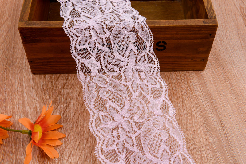 Thin Lace Fabric Ribbon Trim GK- 63 ( 5 Yards Pack) - Gkstitches