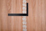Big Flowers Crochet Lace Trim with Sequins - GK- 75 - Gkstitches