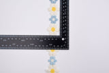 Daisy Flower Crochet Lace Trim - Gk - 8 - 2 Yards Pack - Gkstitches