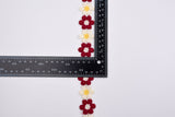 Daisy Flower Crochet Lace Trim - Gk - 8 - 2 Yards Pack - Gkstitches