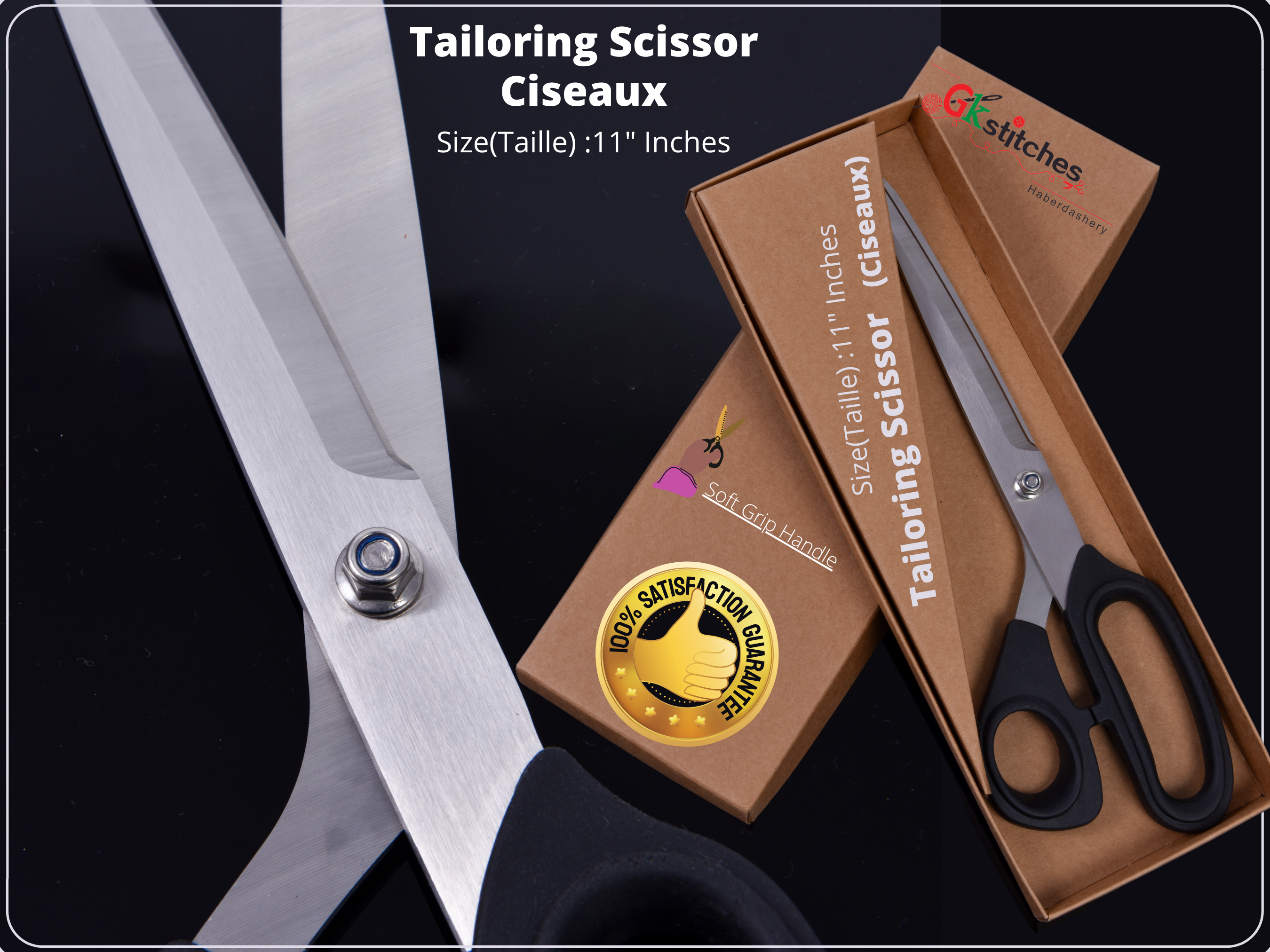 Brazilian Style Tailoring Scissors High Quality Sewing Scissors 