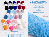 Velvet Luscious Yarn - Gkstitches