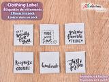 Clothes Labels (3 pcs per pack) - Gkstitches