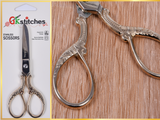 Stainless Scissors with Antique Design - Gkstitches