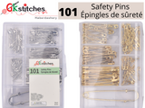 101 Safety Pins - Gkstitches