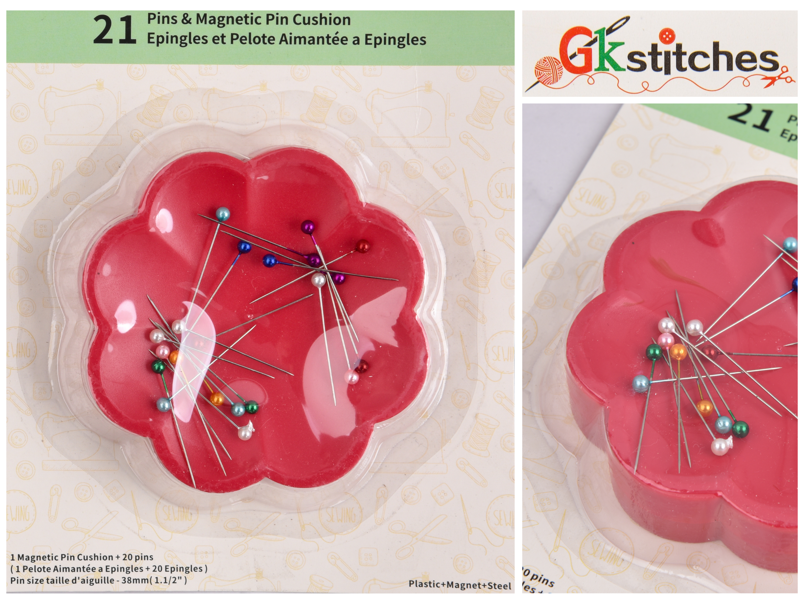 Nifty Notions NNMPC Magnetic Pin Cushion