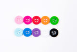 One Color Four Hole Buttons Pack - Gkstitches