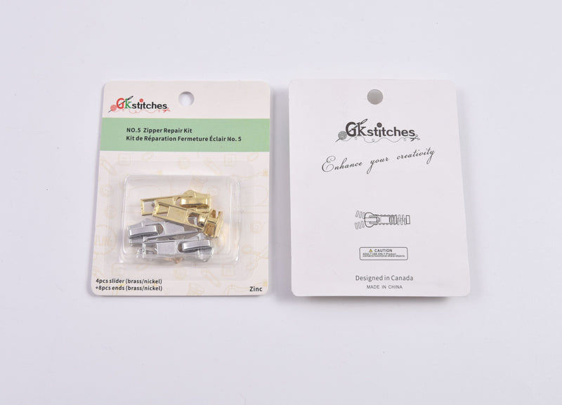 No5. Zipper Repair Kit – Gkstitches