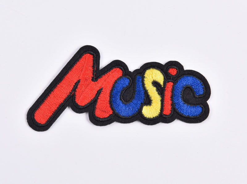 Music Iron Patch (1 piece per pack)