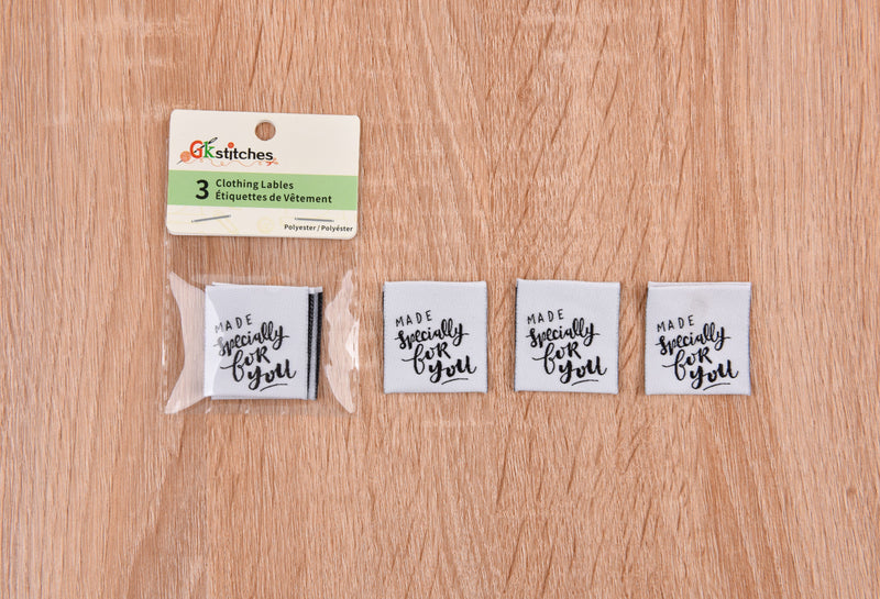 Clothes Labels (3 pcs per pack) - Gkstitches