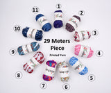 Printed/Pattered Yarn - 29 meters Piece - Gkstitches