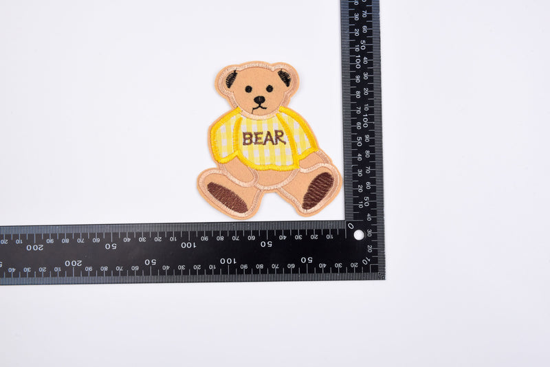 Embroidery Applique Sticker, Iron Patches Clothing Bear