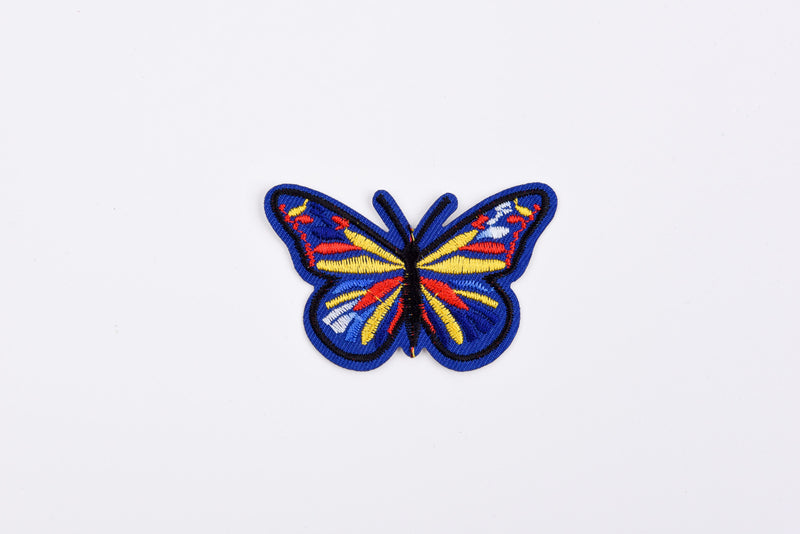 Embroidered Butterfly Patches Iron on Appliques 